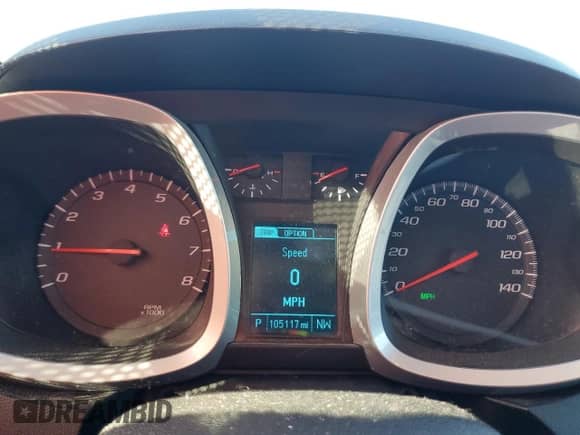 2014 Chevrolet Equinox LS z VIN 1GNALAEK8EZ134146, wystawiony jako Copart lot #86140095 z przebiegiem 105 117 mil mil oraz Szkoda całkowita • Salvage title. Historia ofert i sprzedaży dostępna na DreamBid. Obrazek 9.