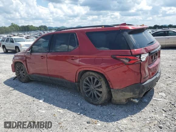 2023 Chevrolet Traverse RS z VIN 1GNERJKW5PJ253152, wystawiony jako Copart lot #64616685 z przebiegiem 57 894 mil mil oraz Szkoda całkowita • Salvage title. Historia ofert i sprzedaży dostępna na DreamBid. Obrazek 2.