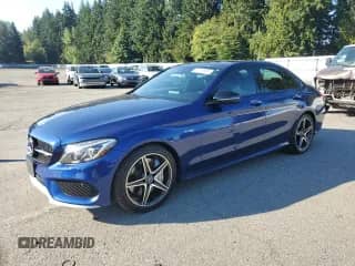 2018 Mercedes-Benz C 43 AMG с VIN 55SWF6EB9JU252062, выставлен на аукционе Copart как лот 81250995 с пробегом 42 060 миль миль и Списание • Salvage title. История ставок и продаж доступна на DreamBid. Изображение 1.