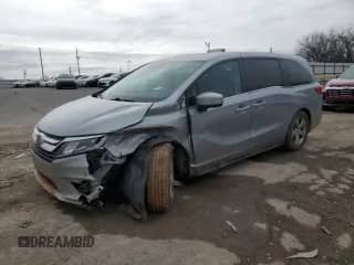 2019 Honda Odyssey EX with VIN 5FNRL6H57KB105513, listed as a Copart auction lot 45226535 with Not provided miles and Salvage title. Bid and sale history available at DreamBid. Image 1.
