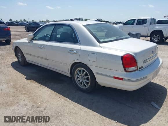 2002 Hyundai XG L z VIN KMHFU45E72A221307, wystawiony jako IAAI lot #42721114 z przebiegiem 116 530 mil mil oraz . Historia ofert i sprzedaży dostępna na DreamBid. Obrazek 3.