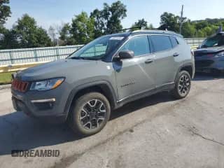 2019 Jeep Compass Trailhawk с VIN 3C4NJDDBXKT754020, выставлен на аукционе Copart как лот 68916495 с пробегом 122 864 миль миль и Списание • Salvage title. История ставок и продаж доступна на DreamBid. Изображение 1.