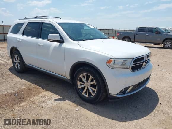 2016 Dodge Durango Limited with VIN 1C4RDHDG8GC432779, listed as a IAAI auction lot 42954792 with 137,086 mi miles and . Bid and sale history available at DreamBid. Image 1.