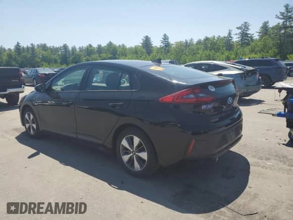 2019 Hyundai Ioniq with VIN KMHC65LD6KU168921, listed as a Copart auction lot 58260695 with 52,365 mi miles and Salvage title. Bid and sale history available at DreamBid. Image 2.
