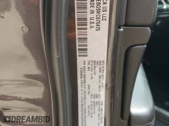 2021 Jeep Grand Cherokee Limited with VIN 1C4RJEBG9MC679475, listed as a Copart auction lot 56282755 with 86,076 mi miles and Salvage title. Bid and sale history available at DreamBid. Image 13.