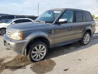 2008 Land Rover Range Rover Sport SC with VIN SALSH23428A187977, listed as a Copart auction lot 72000685 with 100,116 mi miles and Clean title. Bid and sale history available at DreamBid. Image 1.