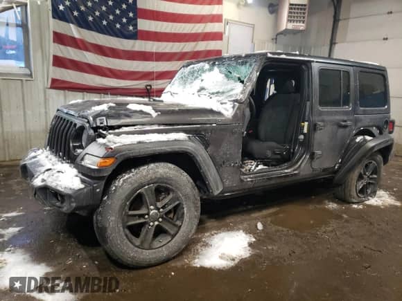 2023 Jeep Wrangler Sport Altitude с VIN 1C4HJXDG2PW530414, выставлен на аукционе Copart как лот 42368825 с пробегом 13 932 миль миль и Списание • Salvage title. История ставок и продаж доступна на DreamBid. Изображение 1.