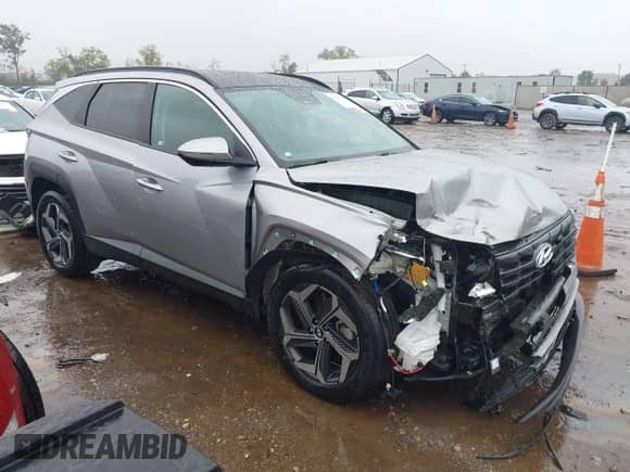 2022 Hyundai Tucson SEL Convenience with VIN KM8JFCA18NU077285, listed as a IAAI auction lot 43394135 with 40,947 mi miles and . Bid and sale history available at DreamBid. Image 1.