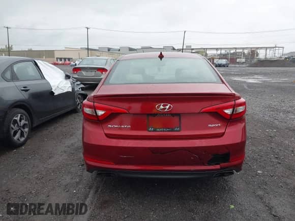 2015 Hyundai Sonata Sport with VIN 5NPE34AF6FH173024, listed as a IAAI auction lot 43279960 with 120,158 mi miles and . Bid and sale history available at DreamBid. Image 16.