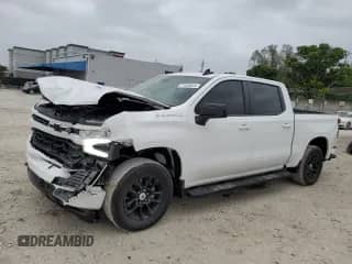 2023 Chevrolet Silverado 1500 с VIN 1GCPADE86PZ321242, выставлен на аукционе Copart как лот 77026824 с пробегом 7 400 миль миль и Списание • Salvage title. История ставок и продаж доступна на DreamBid. Изображение 1.