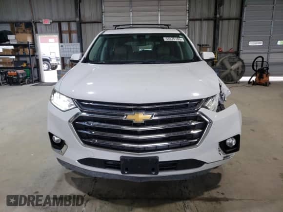 2018 Chevrolet Traverse High Country with VIN 1GNEVKKW5JJ100246, listed as a Copart auction lot 53976105 with 119,262 mi miles and Salvage title. Bid and sale history available at DreamBid. Image 5.
