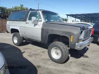 1973 Chevrolet Blazer с VIN CKY183F114958, выставлен на аукционе Copart как лот 75931044 с пробегом 424 476 миль миль и Списание • Salvage title. История ставок и продаж доступна на DreamBid. Изображение 4.