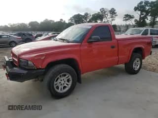 2003 Dodge Dakota with VIN 1D7GG36N23S168803, listed as a Copart auction lot 53132835 with 113,898 mi miles and Salvage title. Bid and sale history available at DreamBid. Image 1.