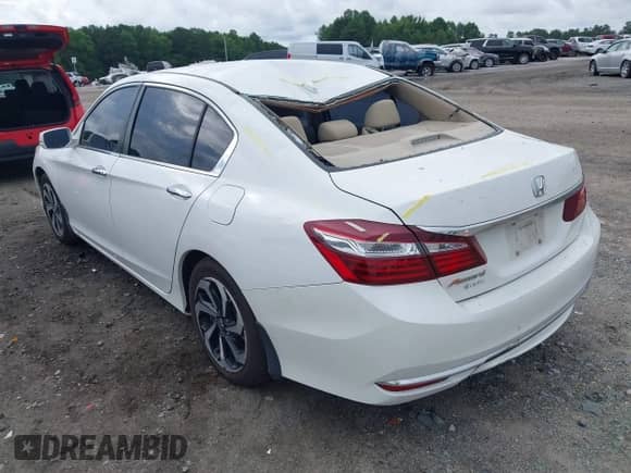 2017 Honda Accord EX-L с VIN 1HGCR2F86HA026718, выставлен на аукционе IAAI как лот 42741792 с пробегом 187 940 миль миль и . История ставок и продаж доступна на DreamBid. Изображение 3.