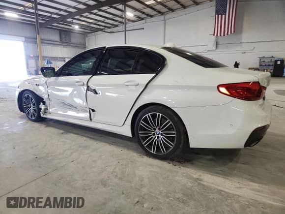 2020 BMW 5 Series 540i with VIN WBAJS1C01LCE14665, listed as a Copart auction lot 64471045 with 79,867 mi miles and Salvage title. Bid and sale history available at DreamBid. Image 2.