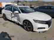 2018 Honda Accord Sport with VIN 1HGCV2E36JA044059, listed as a Copart auction lot 47249025 with 44,140 mi miles and Salvage title. Bid and sale history available at DreamBid. Image 4.