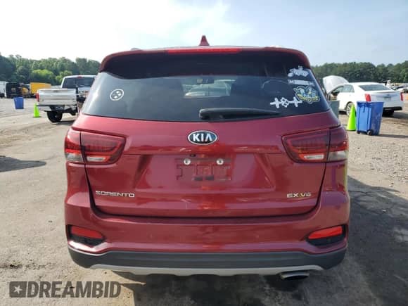 2019 Kia Sorento EX with VIN 5XYPH4A5XKG471160, listed as a Copart auction lot 59596605 with 127,777 mi miles and Salvage title. Bid and sale history available at DreamBid. Image 6.