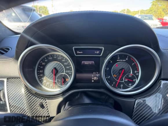 2017 Mercedes-Benz GLS 63 AMG with VIN 4JGDF7FE6HA790787, listed as a Copart auction lot 84195695 with 139,387 mi miles and Clean title. Bid and sale history available at DreamBid. Image 8.