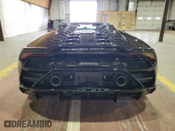2024 Lamborghini Huracan с VIN ZHWUT4ZF6RLA28592, выставлен на аукционе Copart как лот 51464685 с пробегом 1 201 миль миль и Списание • Salvage title. История ставок и продаж доступна на DreamBid. Изображение 6.