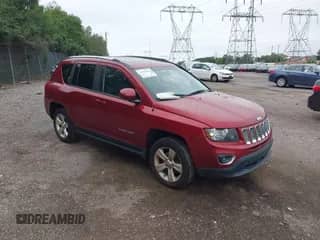 2015 Jeep Compass High Altitude with VIN 1C4NJCEA6FD296830, listed as a IAAI auction lot 43020010 with 131,509 mi miles and . Bid and sale history available at DreamBid. Image 1.