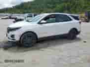 2024 Chevrolet Equinox RS with VIN 3GNAXWEG2RS106052, listed as a Copart auction lot 67771915 with 21,093 mi miles and Salvage title. Bid and sale history available at DreamBid. Image 1.