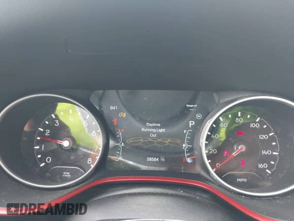 2019 Jeep Compass Trailhawk with VIN 3C4NJDDB5KT766401, listed as a IAAI auction lot 43050485 with 58,564 mi miles and . Bid and sale history available at DreamBid. Image 7.
