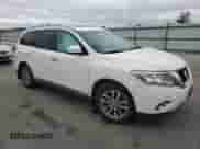 2014 Nissan Pathfinder SL with VIN 5N1AR2MM8EC601158, listed as a Copart auction lot 80143885 with 196,188 mi miles and Salvage title. Bid and sale history available at DreamBid. Image 4.