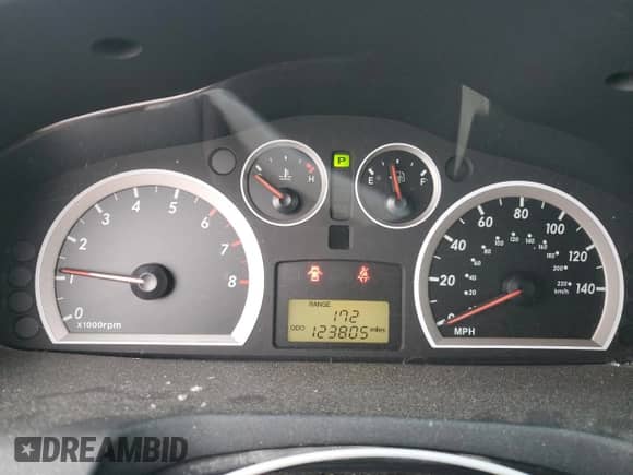 2006 Hyundai Santa Fe GLS с VIN KM8SC73E76U108189, выставлен на аукционе Copart как лот 44686315 с пробегом 123 805 миль миль и Списание • Salvage title. История ставок и продаж доступна на DreamBid. Изображение 9.