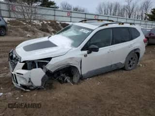 2023 Subaru Forester Wilderness with VIN JF2SKAMC0PH457692, listed as a Copart auction lot 42827335 with 15,644 mi miles and Salvage title. Bid and sale history available at DreamBid. Image 1.