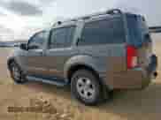 2005 Nissan Pathfinder SE z VIN 5N1AR18U05C782437, wystawiony jako Copart lot #57354805 z przebiegiem 194 324 mil mil oraz Szkoda całkowita • Salvage title. Historia ofert i sprzedaży dostępna na DreamBid. Obrazek 2.
