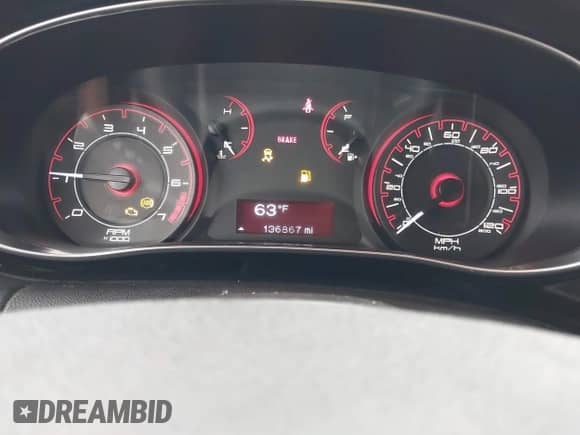 2013 Dodge Dart Rallye with VIN 1C3CDFBH3DD699005, listed as a IAAI auction lot 41550933 with 136,867 mi miles and . Bid and sale history available at DreamBid. Image 7.
