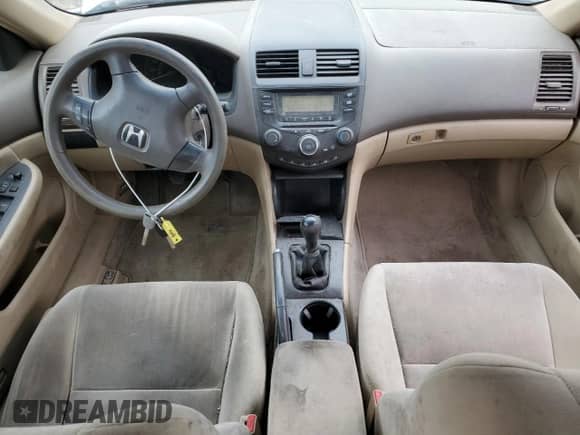 2003 Honda Accord LX with VIN 1HGCM55383A032583, listed as a Copart auction lot 50628895 with 230,063 mi miles and Salvage title. Bid and sale history available at DreamBid. Image 8.