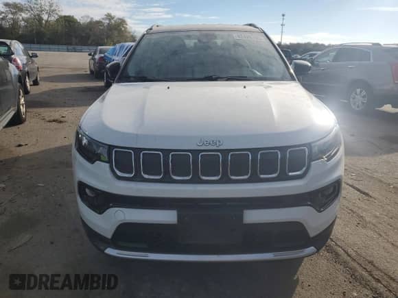 2022 Jeep Compass Limited with VIN 3C4NJDCB7NT214517, listed as a Copart auction lot 82420765 with 16,203 mi miles and Salvage title. Bid and sale history available at DreamBid. Image 5.