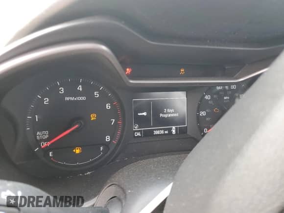 2023 Chevrolet TrailBlazer LS with VIN KL79MMS2XPB173487, listed as a Copart auction lot 62515495 with 39,836 mi miles and Salvage title. Bid and sale history available at DreamBid. Image 9.