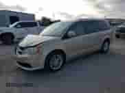 2013 Dodge Grand Caravan SXT with VIN 2C4RDGCG3DR807427, listed as a Copart auction lot 85849575 with 97,710 mi miles and Salvage title. Bid and sale history available at DreamBid. Image 1.