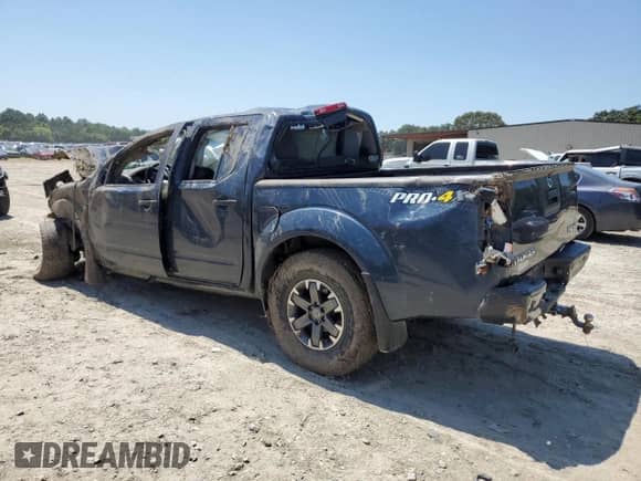 2021 Nissan Frontier Pro-4X with VIN 1N6ED0EB7MN712208, listed as a Copart auction lot 61527345 with Not provided miles and Salvage title. Bid and sale history available at DreamBid. Image 2.