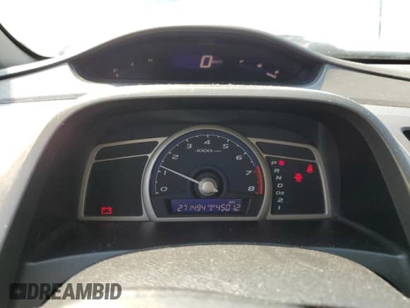 2010 Honda Civic with VIN 2HGFA1F27AH012652, listed as a Copart auction lot 69003305 with 271,494 mi miles and Clean title. Bid and sale history available at DreamBid. Image 9.