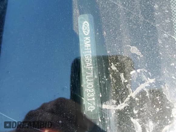 2020 Hyundai Veloster 2.0 with VIN KMHTG6AF7LU023170, listed as a Copart auction lot 66511835 with 142,222 mi miles and Salvage title. Bid and sale history available at DreamBid. Image 12.