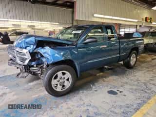 2005 Dodge Dakota SLT with VIN 1D7HE42N75S209600, listed as a Copart auction lot 69435895 with 107,537 mi miles and Clean title. Bid and sale history available at DreamBid. Image 1.