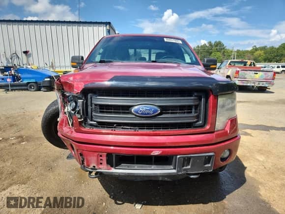 2014 Ford F-150 FX4 with VIN 1FTFW1ET3EFC62441, listed as a Copart auction lot 80851905 with 211,639 mi miles and Salvage title. Bid and sale history available at DreamBid. Image 5.