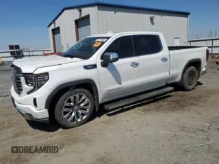 2023 GMC Sierra 1500 Denali с VIN 3GTUUGE84PG273476, выставлен на аукционе Copart как лот 65218095 с пробегом 39 491 миль миль и Списание • Salvage title. История ставок и продаж доступна на DreamBid. Изображение 1.