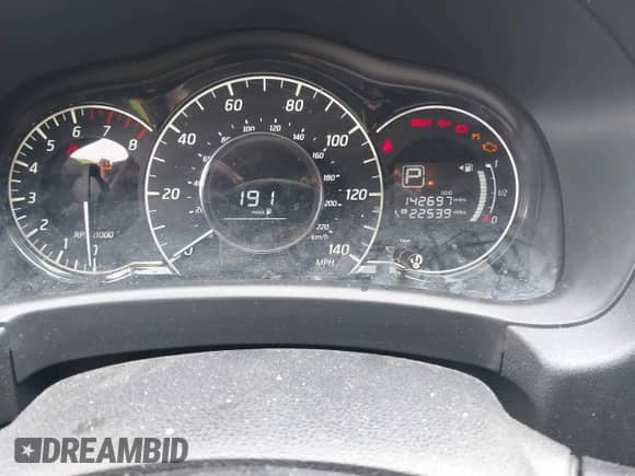 2017 Nissan Note SV с VIN 3N1CE2CP5HL374771, выставлен на аукционе IAAI как лот 42711147 с пробегом 142 697 миль миль и . История ставок и продаж доступна на DreamBid. Изображение 7.