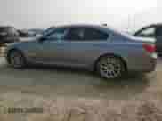 2010 BMW 7 Series 750i xDrive with VIN WBAKC6C5XAC393416, listed as a Copart auction lot 69124825 with 174,221 mi miles and Salvage title. Bid and sale history available at DreamBid. Image 2.