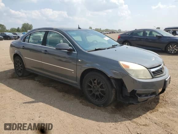 2007 Saturn Aura XE with VIN 1G8ZS57N07F225603, listed as a Copart auction lot 67826295 with 175,847 mi miles and Salvage title. Bid and sale history available at DreamBid. Image 4.