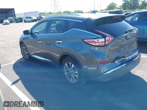 2017 Nissan Murano S with VIN 5N1AZ2MG4HN138311, listed as a IAAI auction lot 42310602 with 104,061 mi miles and . Bid and sale history available at DreamBid. Image 3.