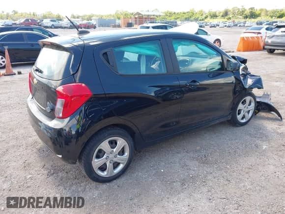 2021 Chevrolet Spark LS with VIN KL8CB6SA9MC712505, listed as a IAAI auction lot 43311345 with 6,290 mi miles and . Bid and sale history available at DreamBid. Image 4.