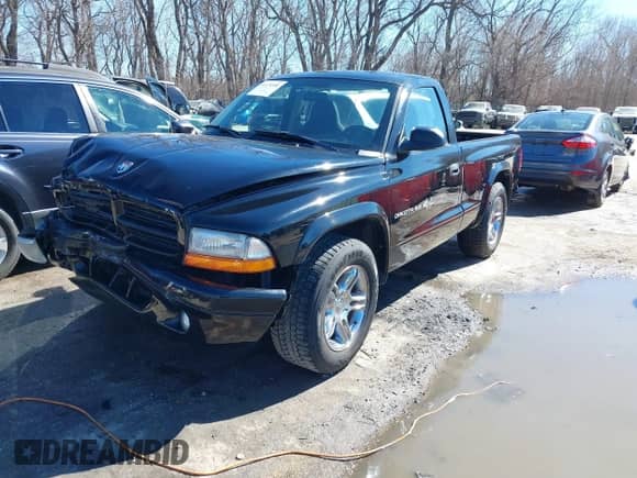 2002 Dodge Dakota with VIN 1B7FL36Z12S658751, listed as a IAAI auction lot 41678588 with 47,685 mi miles and . Bid and sale history available at DreamBid. Image 18.