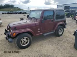 2003 Jeep Wrangler Sahara с VIN 1J4FA59S63P302987, выставлен на аукционе Copart как лот 81738545 с пробегом 93 964 миль миль и Чистый • Clean title. История ставок и продаж доступна на DreamBid. Изображение 1.