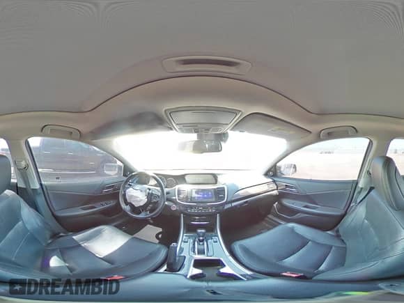 2017 Honda Accord EX-L with VIN 1HGCR2F90HA224977, listed as a Copart auction lot 68222215 with 154,563 mi miles and Salvage title. Bid and sale history available at DreamBid. Image 14.