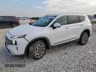 2021 Hyundai Santa Fe Limited with VIN KM8S5DA19MU004020, listed as a Copart auction lot 69302295 with 63,195 mi miles and Salvage title. Bid and sale history available at DreamBid. Image 1.